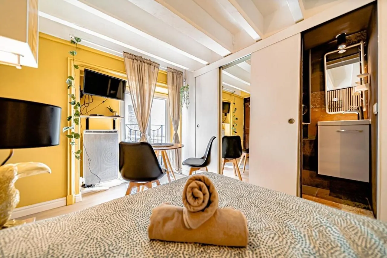 Appartement Warm And Well-Appointed Studio Foch Massena District Lyon Frankrijk